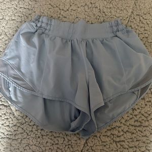 lululemon athletica Light Blue Athletic Shorts